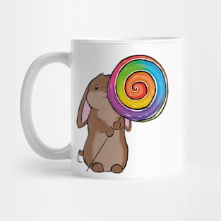 Lollipop rabbit Mug